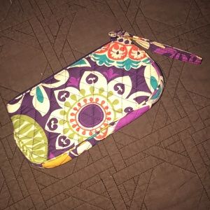 NWOT VB Plum Crazy Wristlet